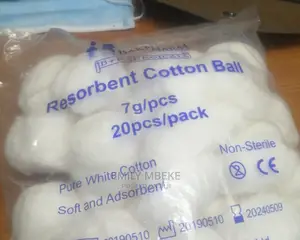 Resorbent Cotton Ball