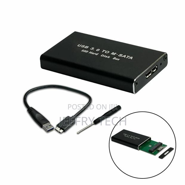 External Msata SSD to USB 3.0 Super Speed Converter Adapter - thumbnail 2