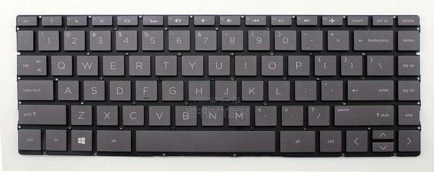 Black Backlit US Keyboard for HP Spectre 13-Ap000 X360 13-Ap