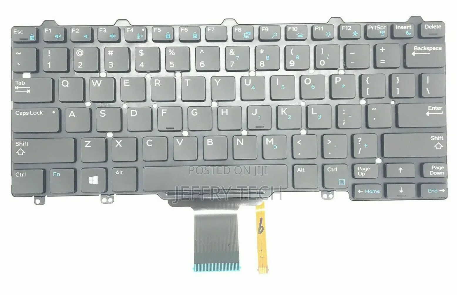 Dell Latitude E5270 7270 7275 / XPS 9250 US Backlit Keyboard
