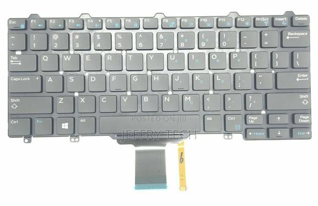 Dell Latitude E5270 7270 7275 / XPS 9250 US Backlit Keyboard