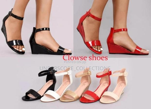Classy Woman Low Wedge Official Shoes