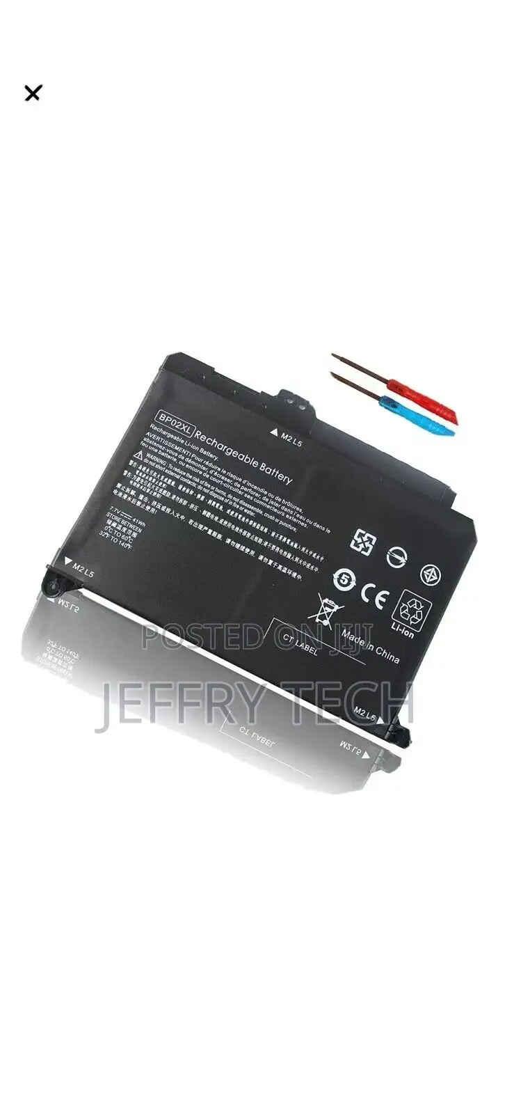 New Bpo2xl Bp02xl 849909-850 Battery for Hp Pavilion 15z-Aw0
