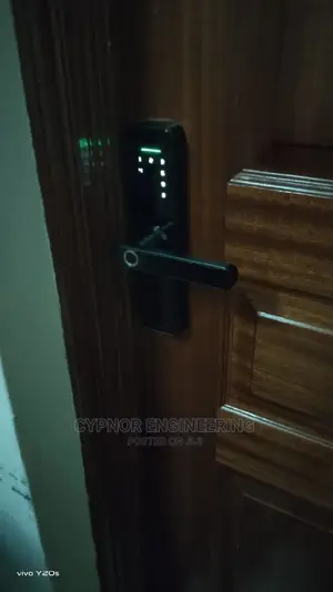 Hotel Smart Locks That Uses Fingerprints and Passwords