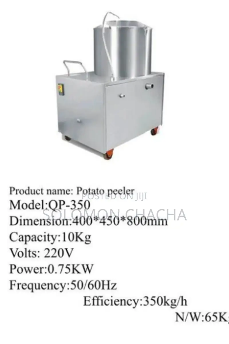 Potato Peeler 10kgs