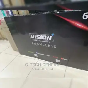 Vision Plus 65" Frameless Ultra Hd Smart Tv