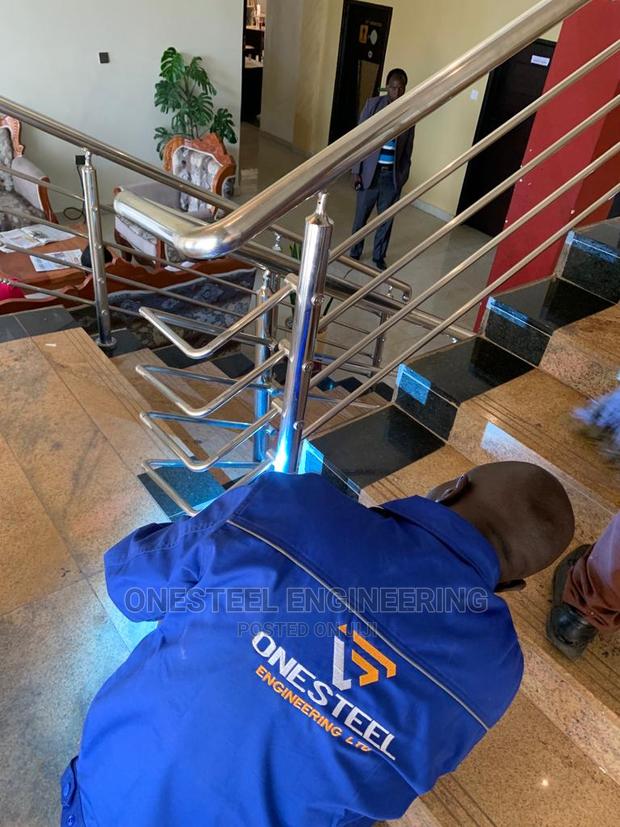 Modern Staircase Railing Stainless Steel - main view