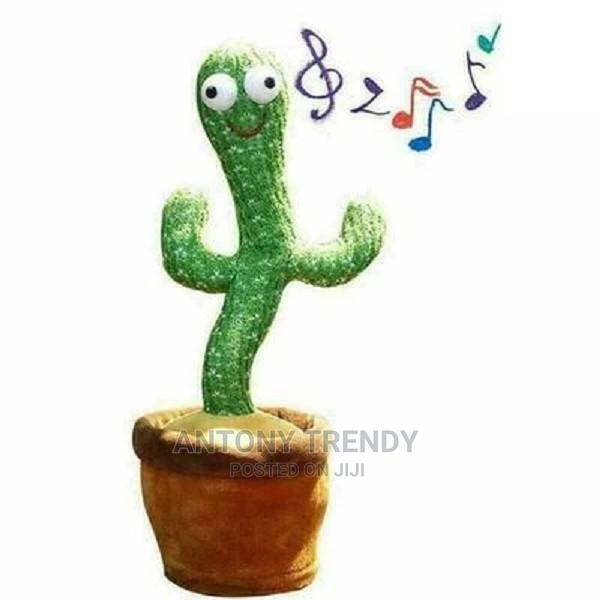 Inging Dancing Cactus Toy With Mimicking Cactus Plush. - main view
