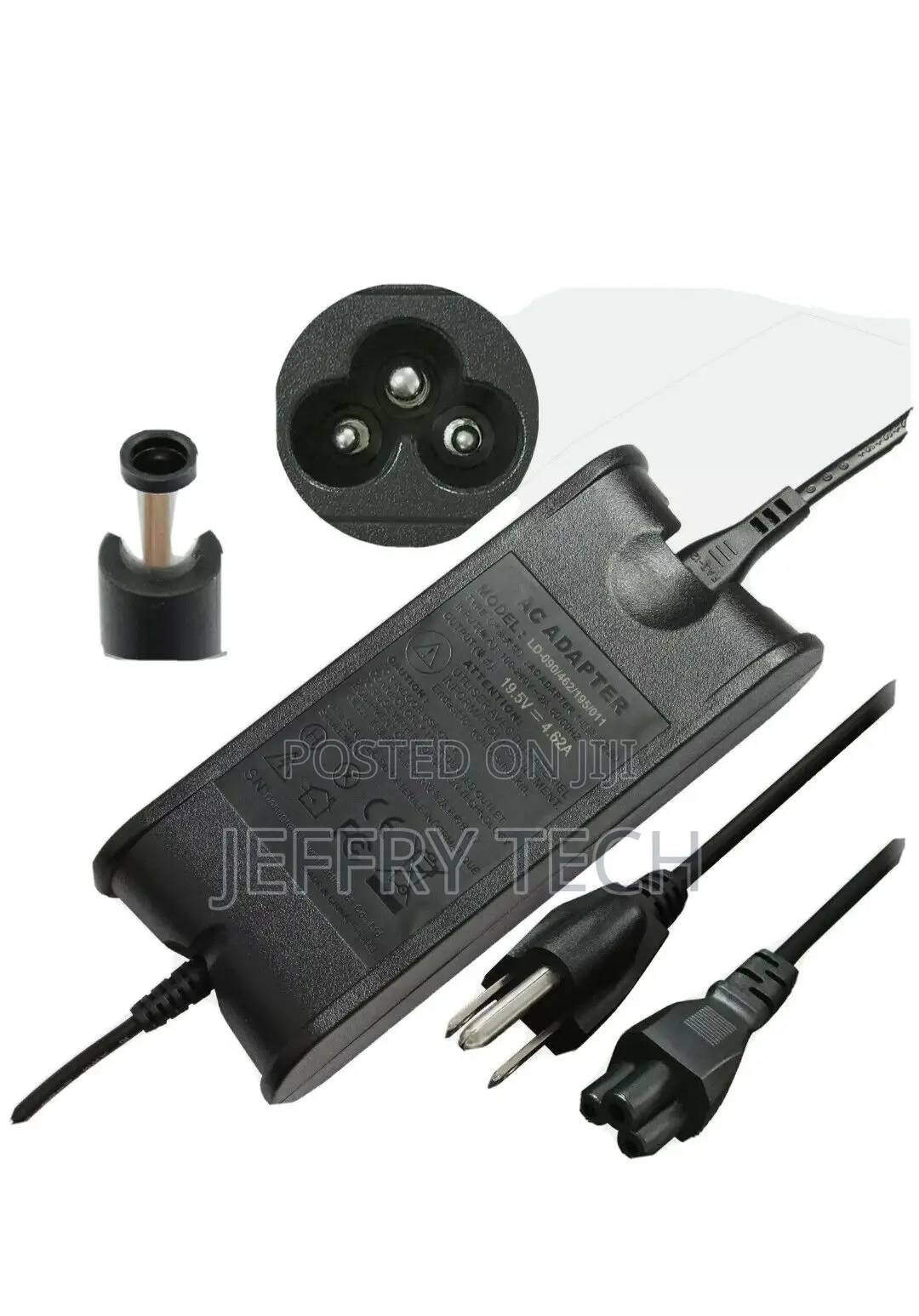 19.5V 4.62A 90W AC Adapter Charger Power Supply for Dell Lap