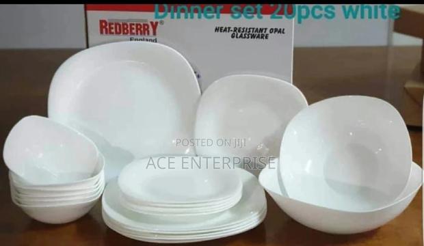 20 Pieces Redberry Dinner Set. - main view