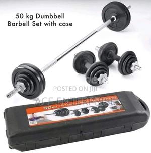 50kg Dumbbell Set With Casing - thumbnail 2