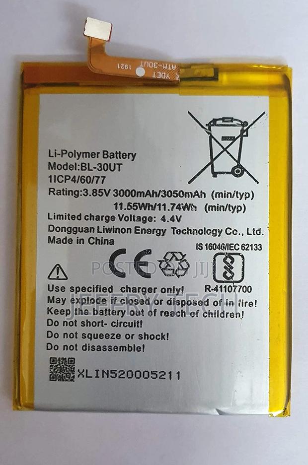 Mobile Battery for Tecno I3 Pro BL-30UT 3000 Mah