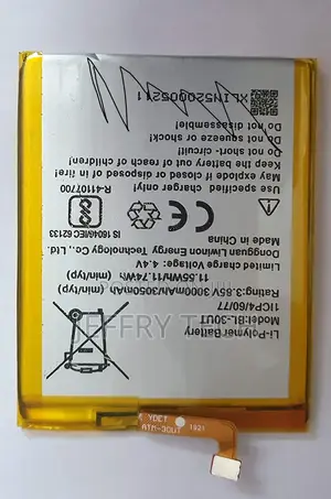 Mobile Battery for Tecno I3 Pro BL-30UT 3000 Mah