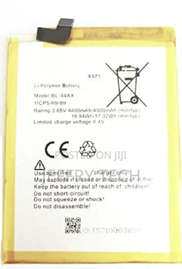 Mobile Battery for Infinix Note 4 Pro X571 (BL-44AX)