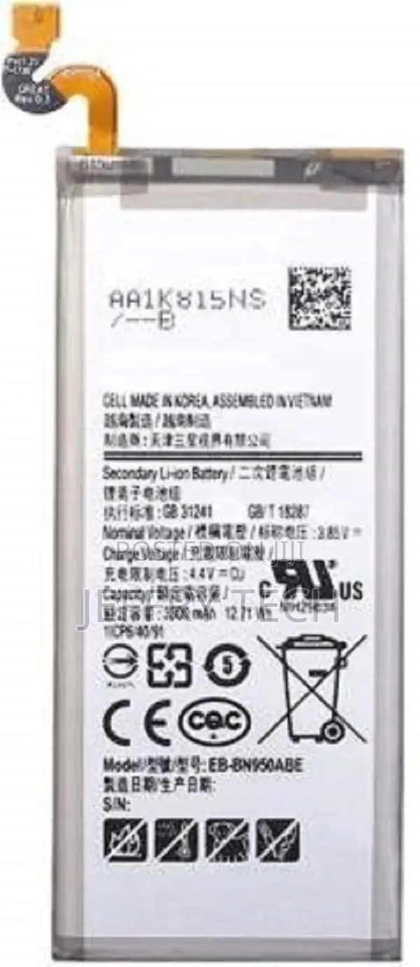 Battery for Samsung Galaxy Note 8 N950 N950F 3300mah