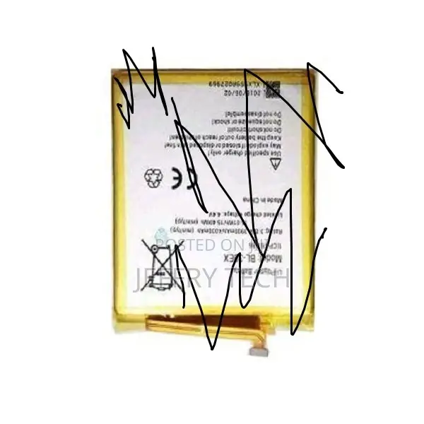 Tecno Phantom 6 Plus Battery Silver Yellow