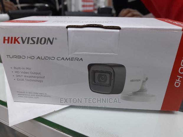 New Turbo Hd Hikvision Audio Bullet Camera 2mp