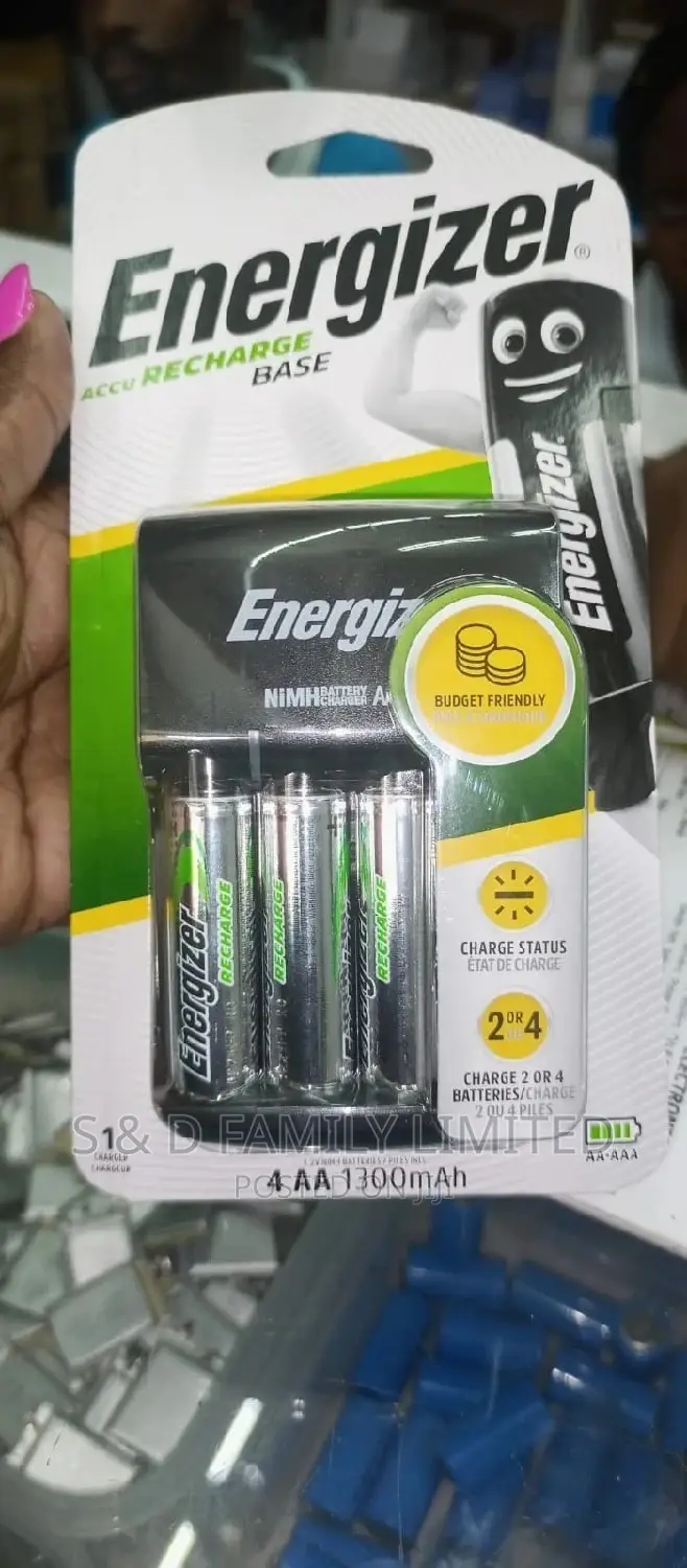 Energizer Batteries With Charger