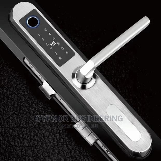 Hotel App and Fingerprint Door Lock - main view