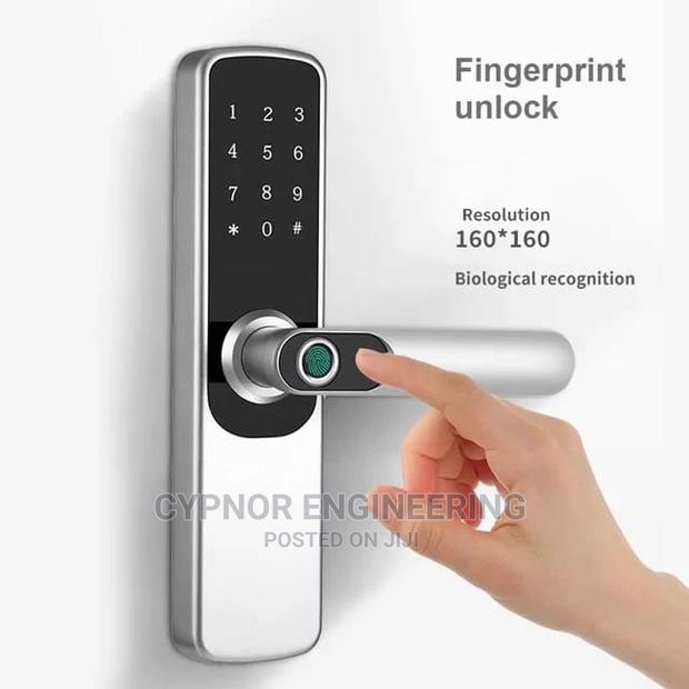 Fingerprint Door Lock - main view