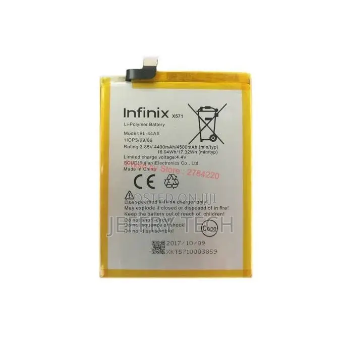 Infinix Note 4 Pro Battery BL - 44AX - Silverinfi