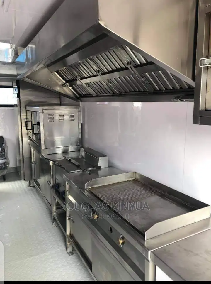 Combined Working/ Cooking Unit/ Cooker With Chimney/ Hood