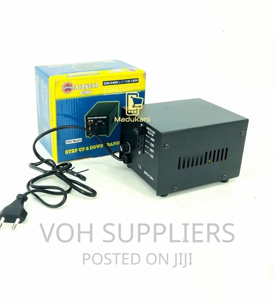 300W 240V to 120V Stepdown Stepup Transformer