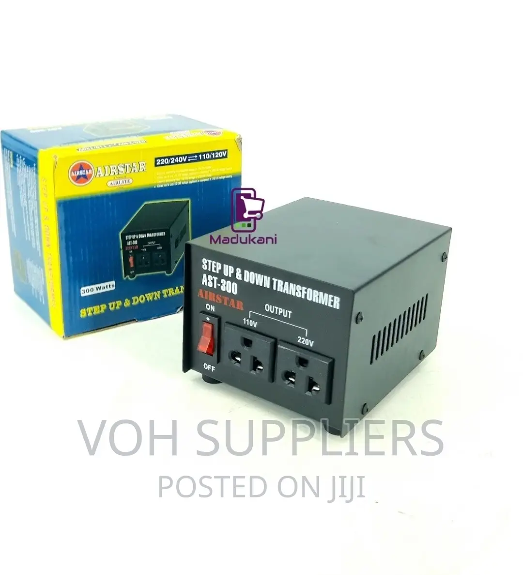 300W 240V to 120V Stepdown Stepup Transformer