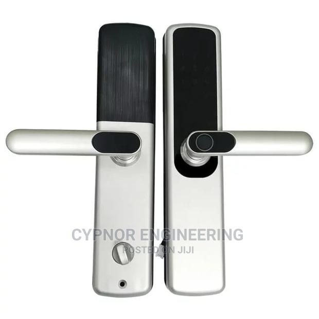 Door Lock for Airbnb With Fingerprints Unlock - main view