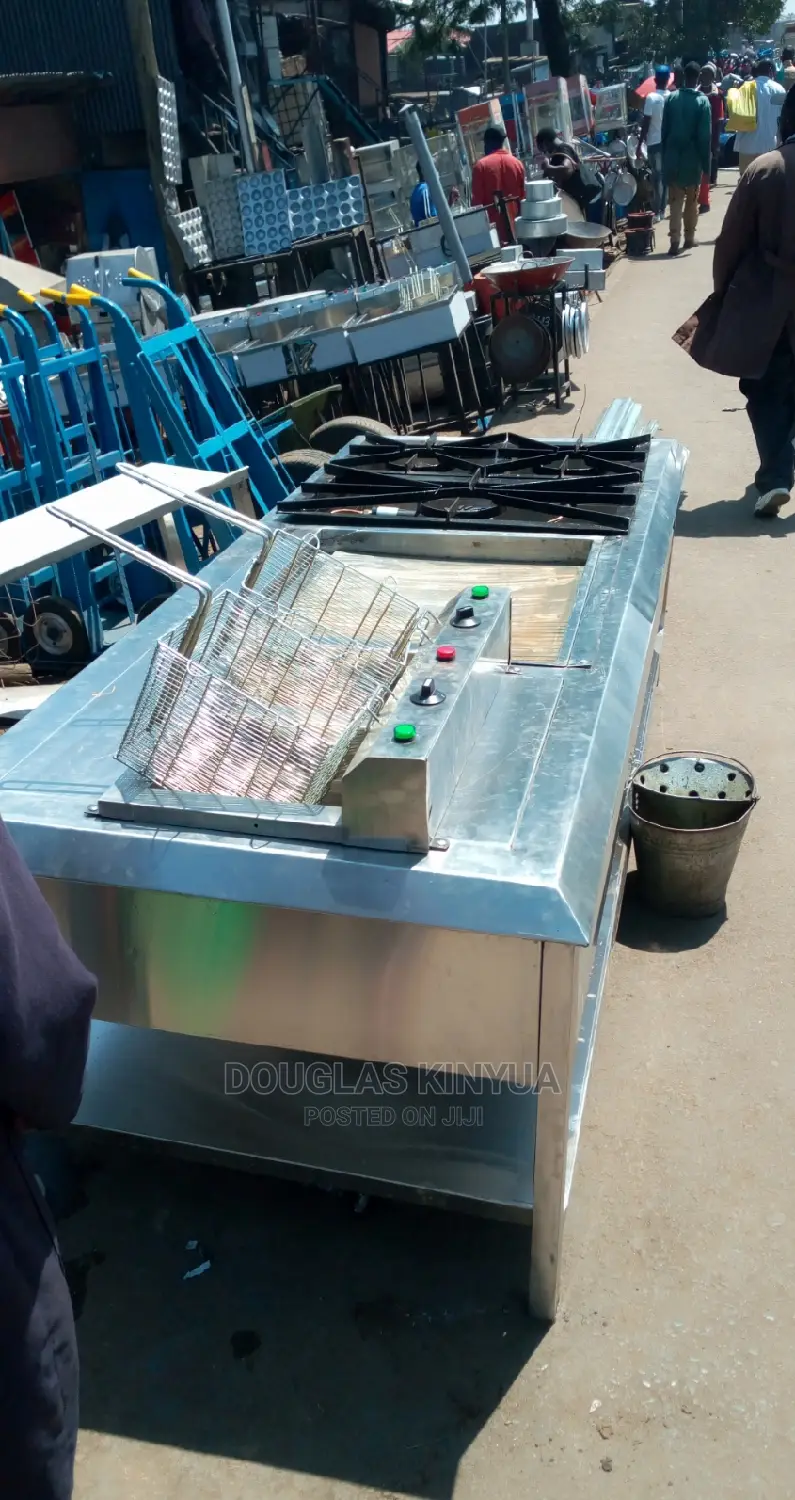 Stainless Steel Commercial Combined Working Unit/ Cooker