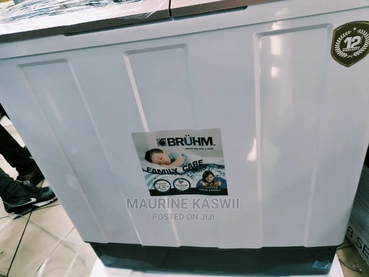 11 Kg Bruhm Twin Tub Semi Automatic