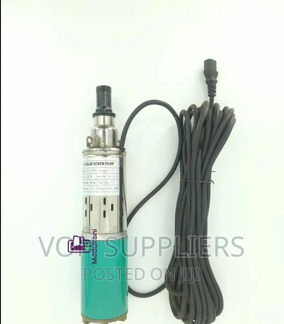 FL-12-300 20m 60ft Submersible DC Solar Screw Pump
