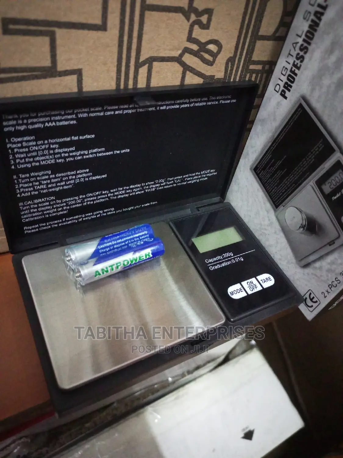 Pocket Digital Gram Scale.