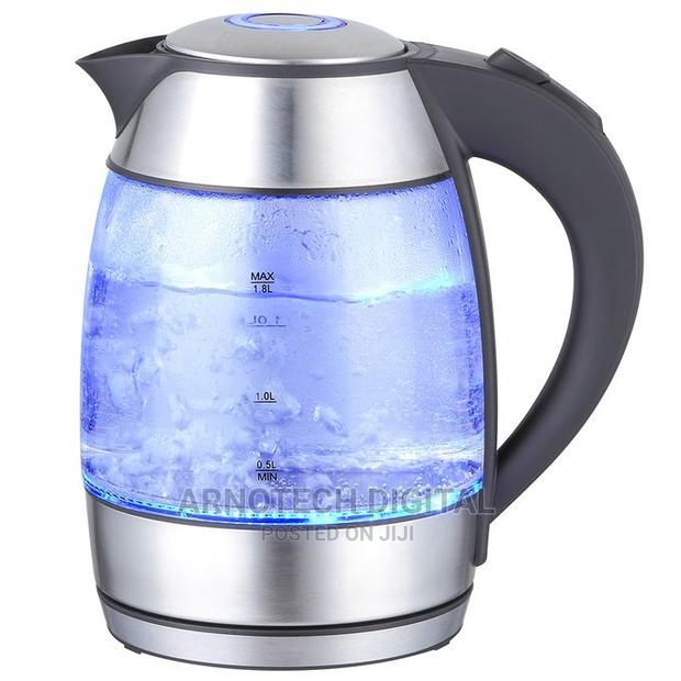 1.8ltr Rebune Glass Kettle