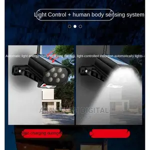 Solar Induction Security Lamp
