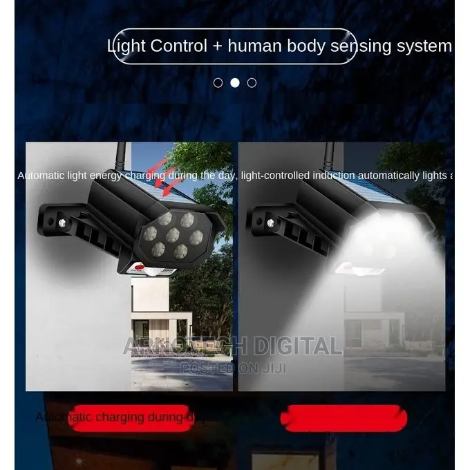 Solar Induction Security Lamp