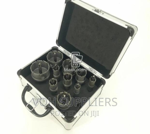 10PCS Quality HSS Carbide Tipped Hole Saw Set - main view