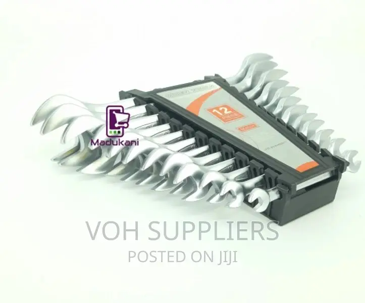 Strong 12PCS Double Fixed Spanner Wrench Set