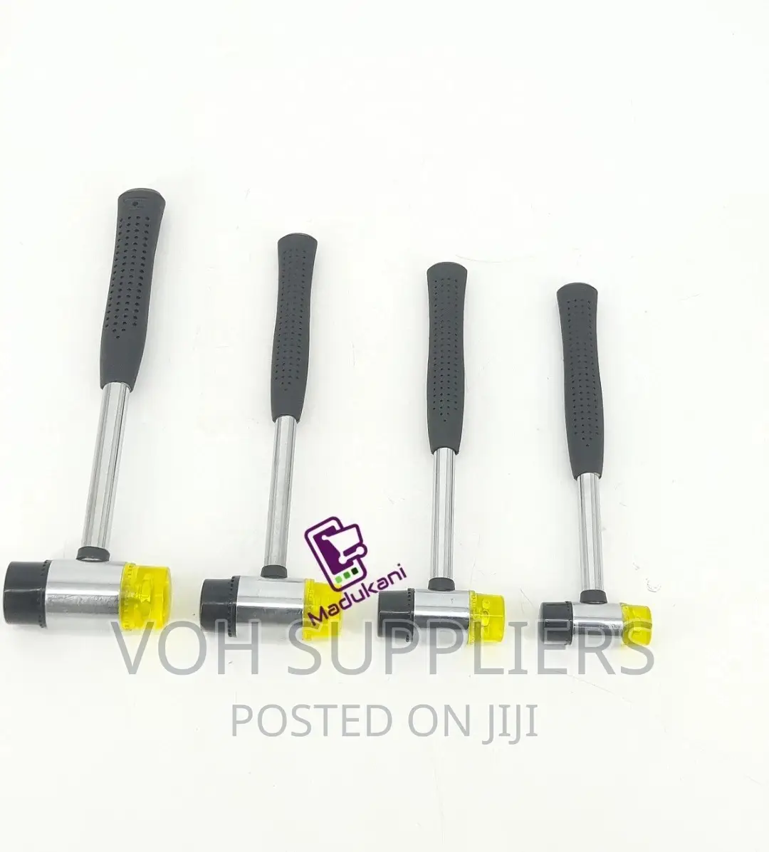 4PCS Soft Mallet Rubber Mallet Set