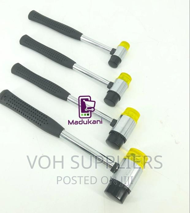 4PCS Soft Mallet Rubber Mallet Set - thumbnail 2
