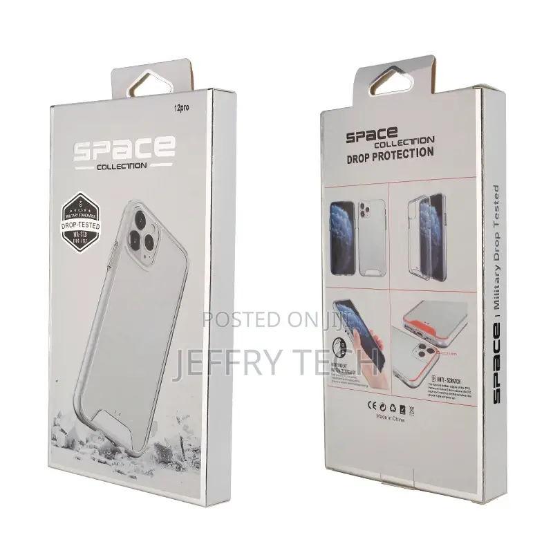 Space Phone Back Cover Case Clear for iPhone 11 12 13 Pro C