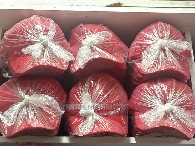 Plain Red Caps Ready in Stock.