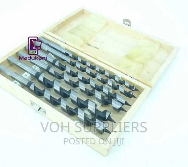 6PCS X 300mm Auger Bit Set for Woodworking