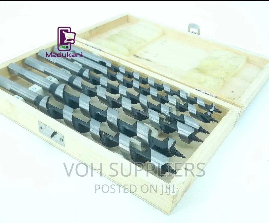 6PCS X 300mm Auger Bit Set for Woodworking