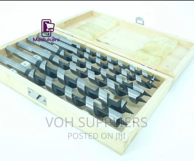 6PCS X 300mm Auger Bit Set for Woodworking - thumbnail 2