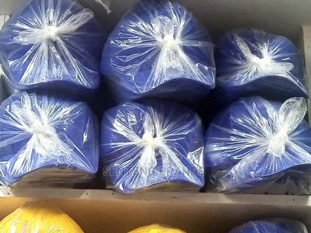 Royal Blue Plain Caps.