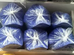 Royal Blue Plain Caps.