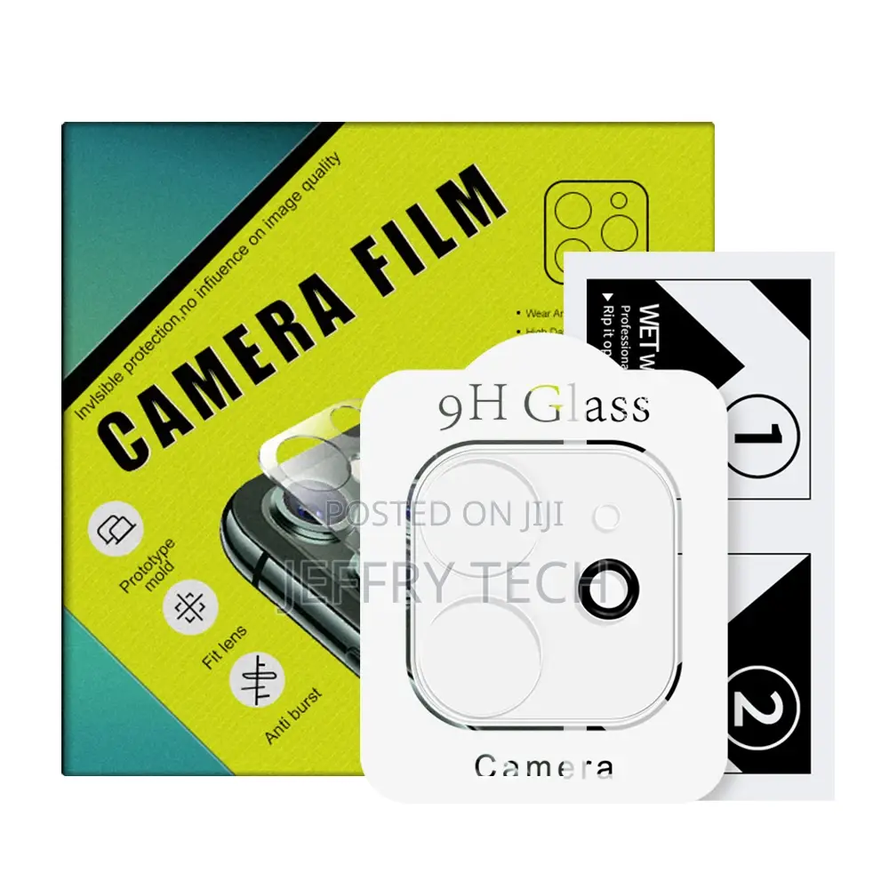 For iPhone 12 Thin Clear Anti Scratch Glass Camera Lens Prot