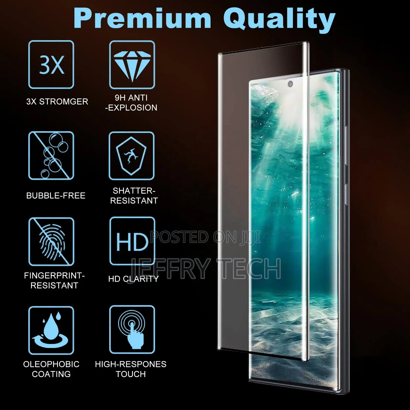 Screen Protector Designed for Samsung Galaxy S22 Ultra 6.8"