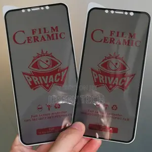 Anti Spy Ceramic Film Tempered Glass Privacy iPhone X 11 12